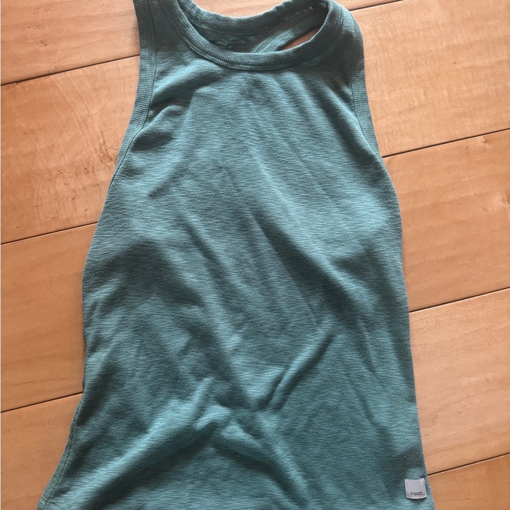 Teal Vuori Racerback  Tank Top